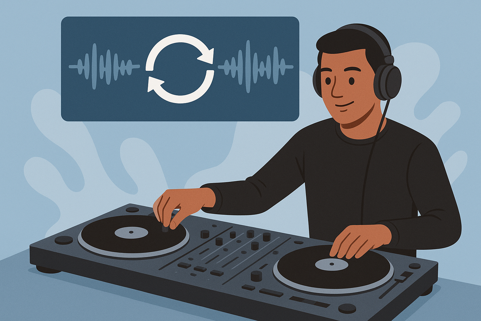 DJ actuando en un club